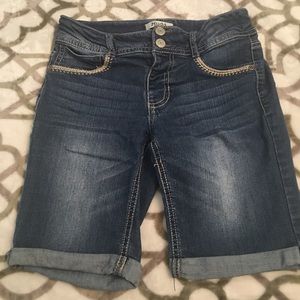 Girls jean shorts